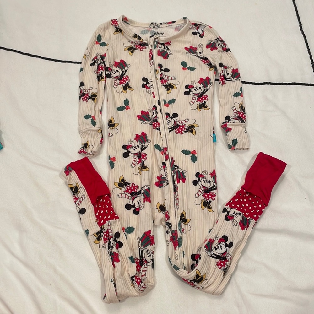 Disney Kids Pajamas - Cream and Red